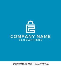 Security logo icon vector design