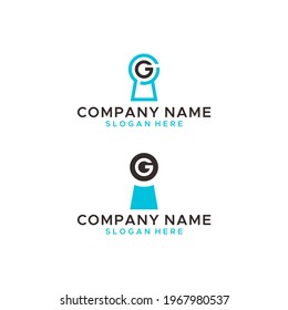 Security logo icon vector design