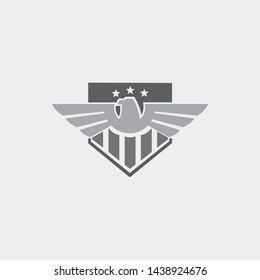 security logo for security and military company