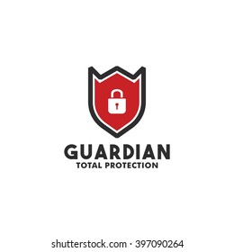 Security Logo and Symbol design template. Total Protection. Vector illustration