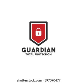 Security Logo and Symbol design template. Total Protection. Vector illustration
