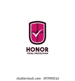 Security Logo and Symbol design template. Total Protection. Vector illustration
