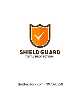 Security Logo and Symbol design template. Total Protection. Vector illustration