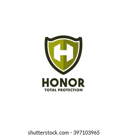 Security Logo and Symbol design template. Total Protection. Vector illustration