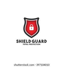 Security Logo and Symbol design template. Total Protection. Vector illustration