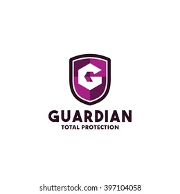 Security Logo and Symbol design template. Total Protection. Vector illustration