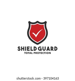 Security Logo and Symbol design template. Total Protection. Vector illustration