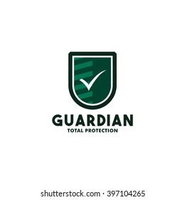 Security Logo and Symbol design template. Total Protection. Vector illustration