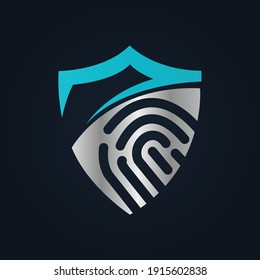 Compañía De Tecnología De Logotipos De Seguridad, Logotipo Escudo Para Datos De Seguridad