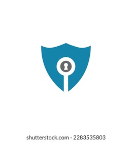 compañía de tecnología de logotipo de seguridad, datos de seguridad de protección