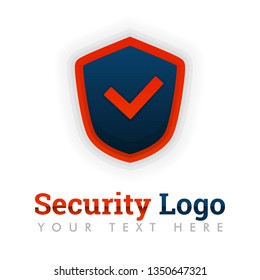 Security logo template for advisor, consultant, antivirus, hacking, safety, software, technology, internet, storage, bug hunter, delivery, e-commerce.can be for web, banner, flyer, brochure, mobile