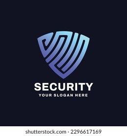 Security Logo Vector Icon Illustration