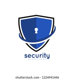 Security Logos Shields Logos Technology Business Stock Vector (Royalty ...