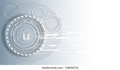 Security network background