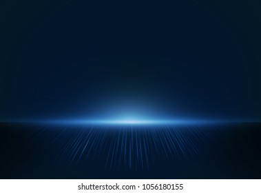 Security network background with sunrise. Vector illustration.