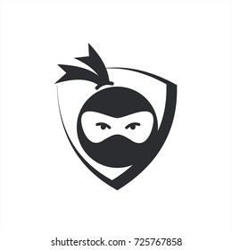 Security Ninja Logo Icon Stock Vector (Royalty Free) 725759659 ...