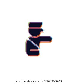 Security Officer - Vector App Icon