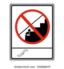 Security on escalators design