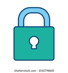 security padlock icon