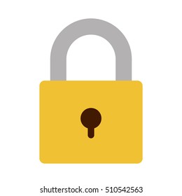 security padlock icon