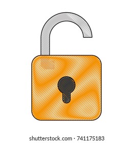 security padlock icon