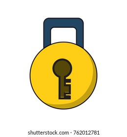 security padlock icon