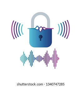 security padlock isolated icon