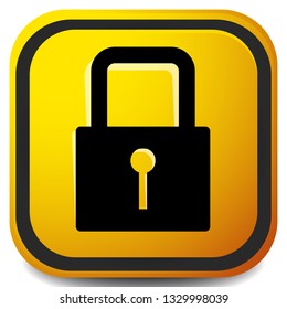 For security, prevention, privacy themes: Padlock icon