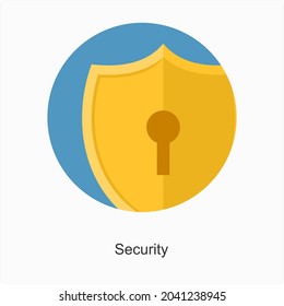 Security or Privacy Icon Concept