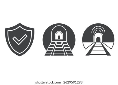 Security and Privacy Icons vector file set