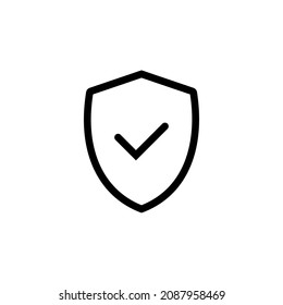 Security, protection icon vector illustration