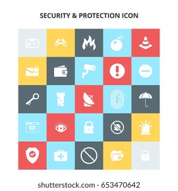 Security and Protection Icons