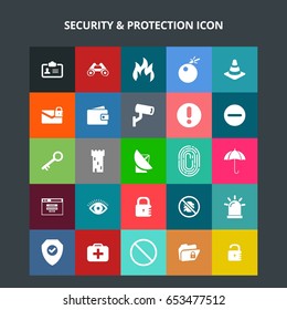 Security and Protection Icons