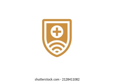 Security and Protection Monoline Logo