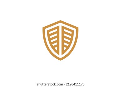 Security and Protection Monoline Logo