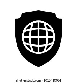 security protection network  icon vector