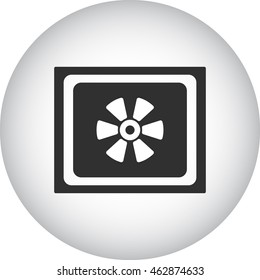 Security safe sign simple icon on background