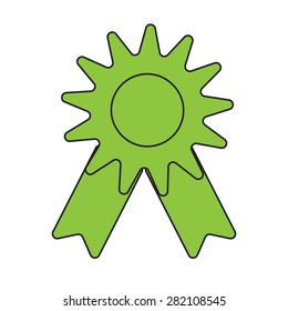 Security Seal Icon, Vector Illustration.