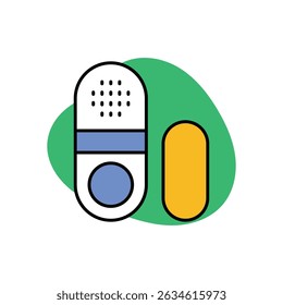 Security Sensor Icon vector stock illustration