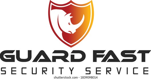 security service and animal logo