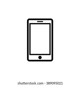 security set smartphone line icon