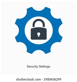 Icono de configuración de seguridad o de arreglos