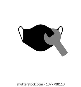 Security settings icon, perfect for web campaigns, applications, media and more. Vector illustration
 eps 10 which can be edited and changed color.