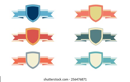 Security Shield with Banner