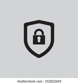 Security Shield Icon Stock Vector (royalty Free) 552022693 