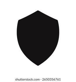 Icono de escudo de seguridad. Símbolo de seguridad y protección. Ilustración vectorial.