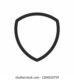 Security shield icon. Vector