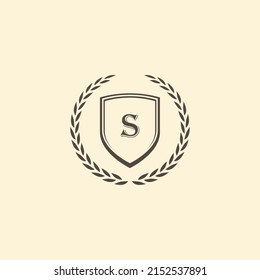 Security shield icon. Vector illustration