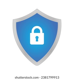 Security shield icon vektor logo 