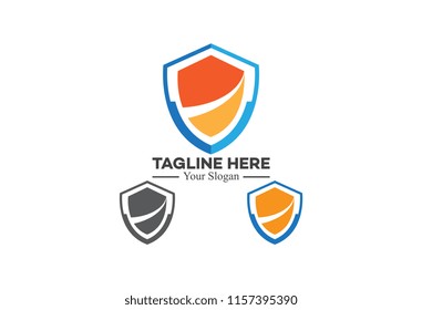 security shield logo template